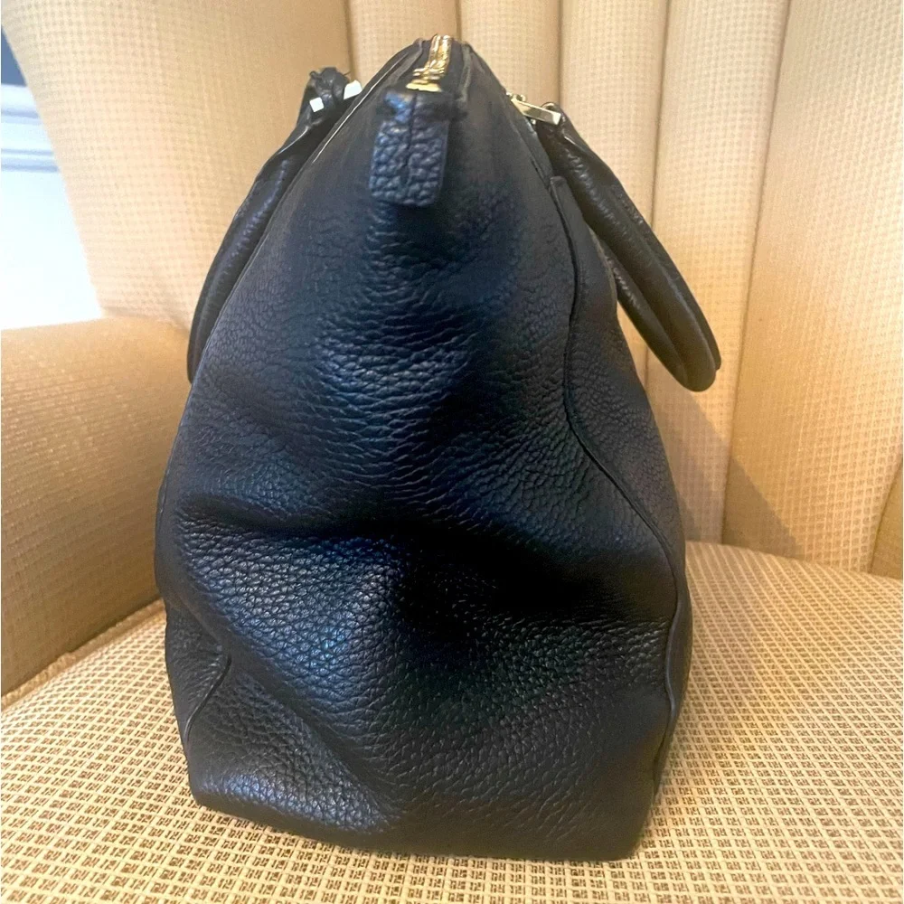 Michael Kors Maxine Medium Pebbled Leather Satchel - EUC